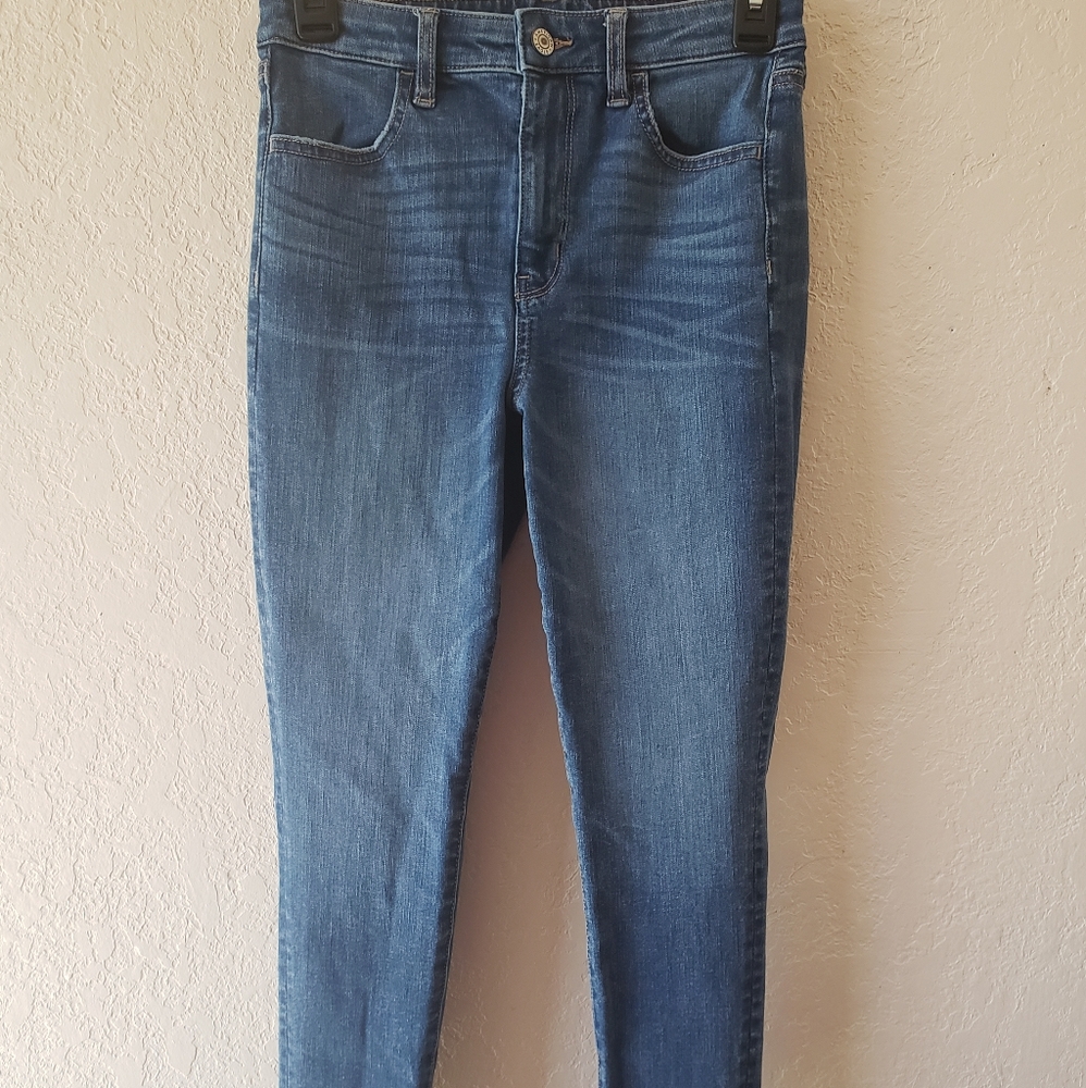 American Eagle Super High Wasited Jeggings size 4
